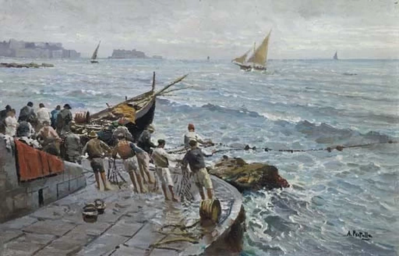 228-Pescatori alla rotonda Armando Diaz
